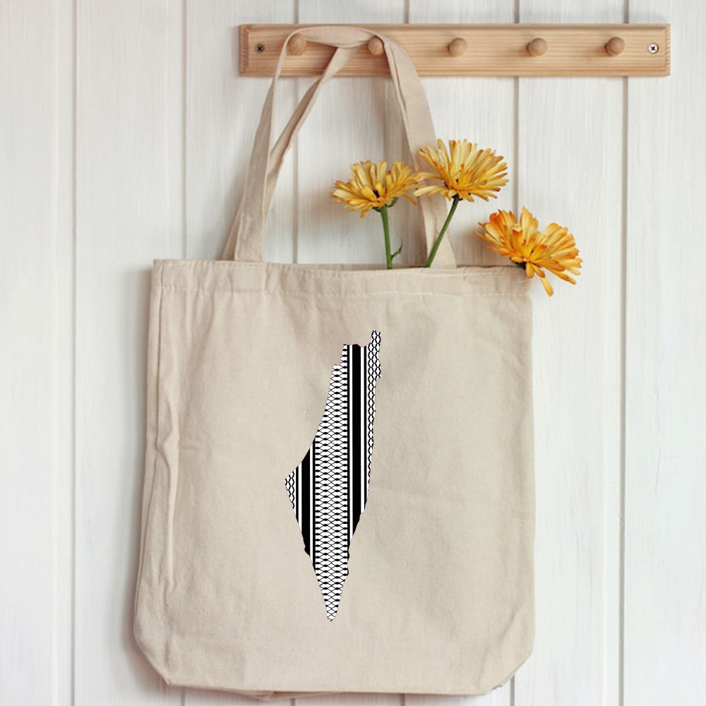 Palestine Kufiya Tote Bag