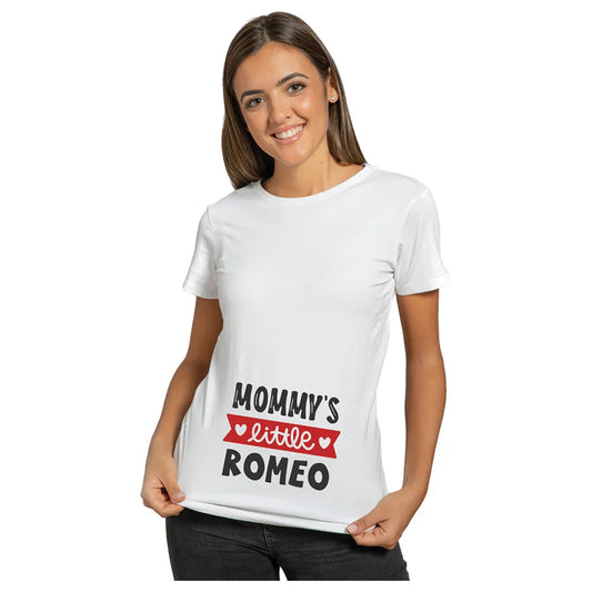 T-Shirt - Mommy Little Romeo  (Size XXL) - 73% Discount