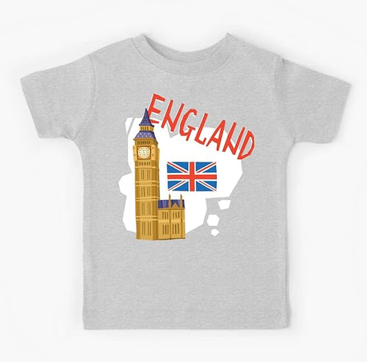 England T-Shirt (5-6 Years) - 73% Discount