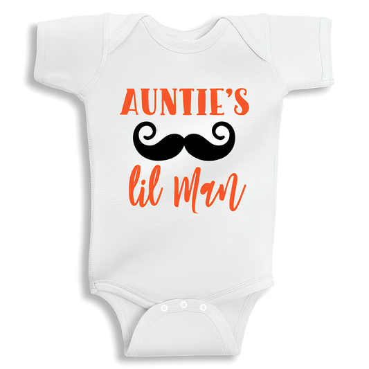 Auntie's little man Baby Onesie