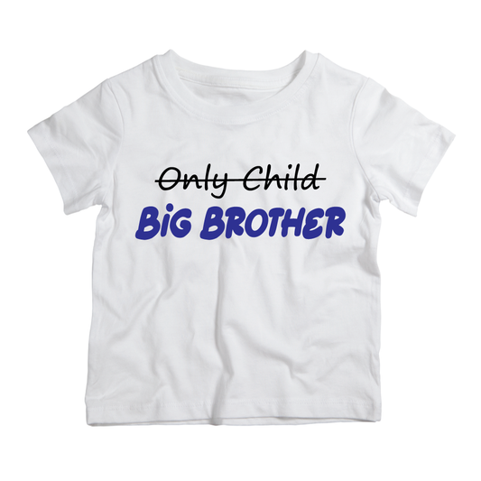 Only Child Big brother Cotton T-Shirt