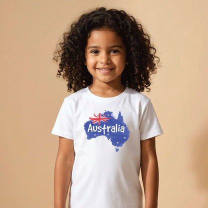Australia Cotton T-Shirt Dubai – Soft Printed Australian Expat Pride Gift for Kids & Adults UAE