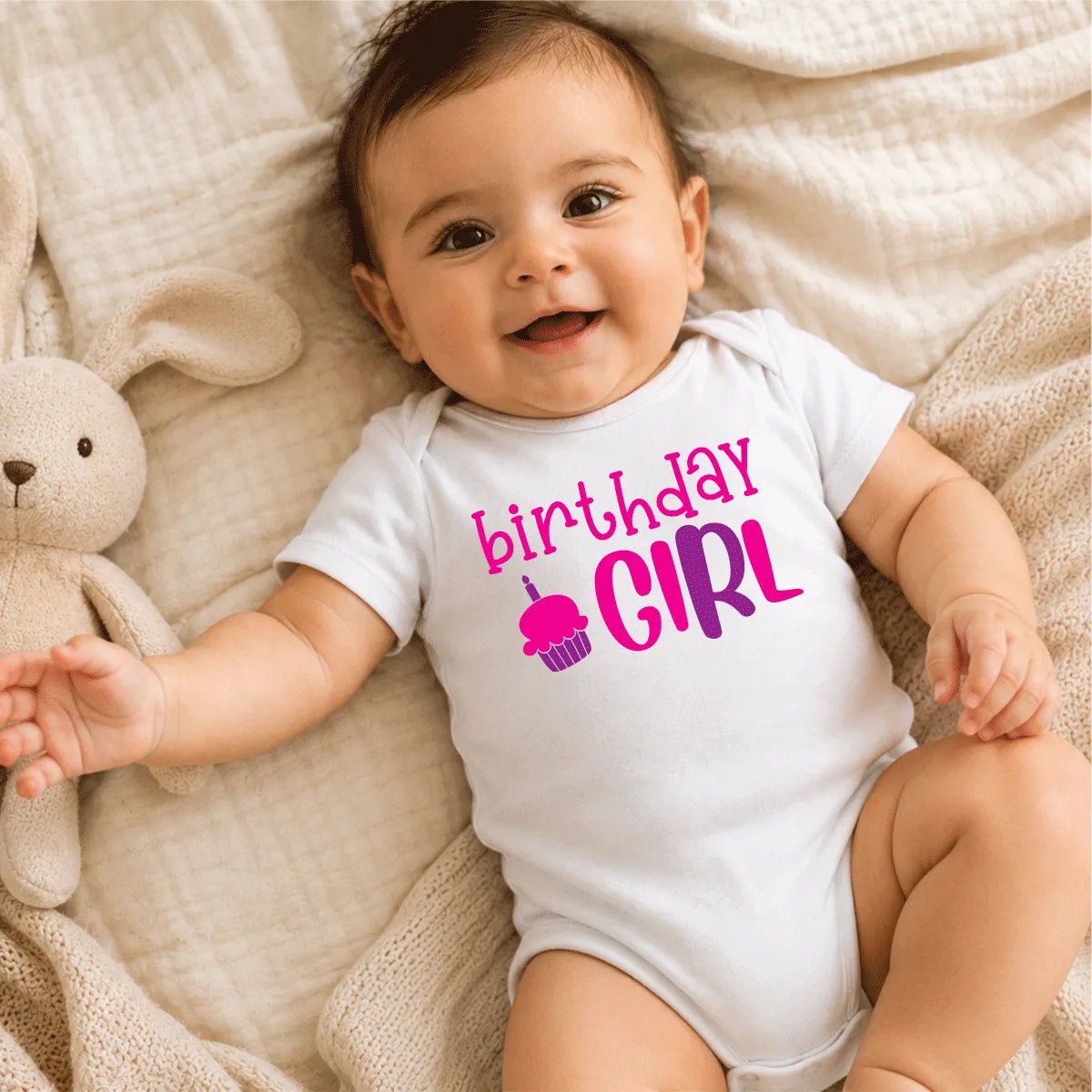 Birthday Girl Onesie Dubai – Cute Baby Girl 1st Birthday Milestone Gift UAE