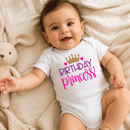 Birthday Princess Onesie Dubai – Cute Baby Girl 1st Birthday Royal Gift UAE