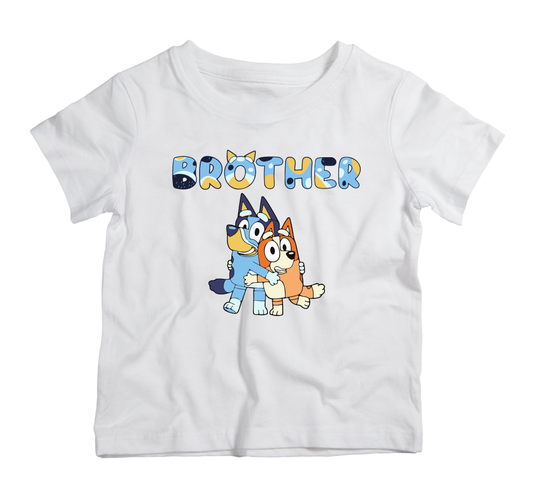 Borther - Bluey  Cotton T-Shirt