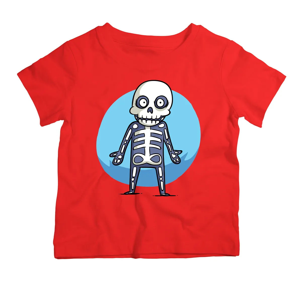 Funny Halloween skeleton cotton t shirt for men and women UAE