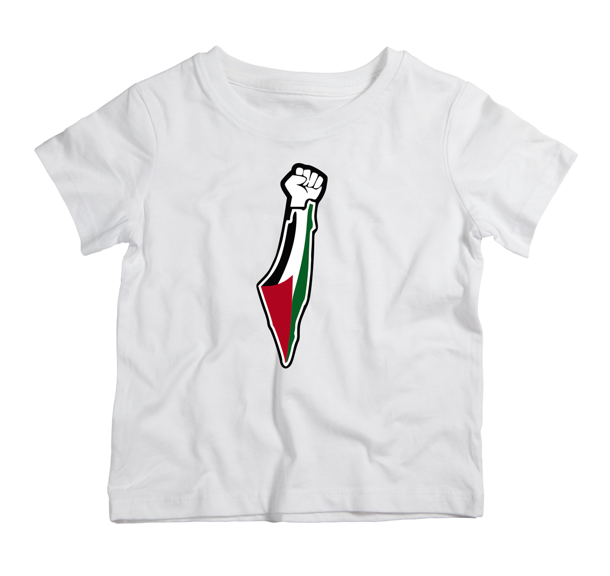 Palestinian Pride T-Shirt: Stylish and meaningful design celebrating heritage.