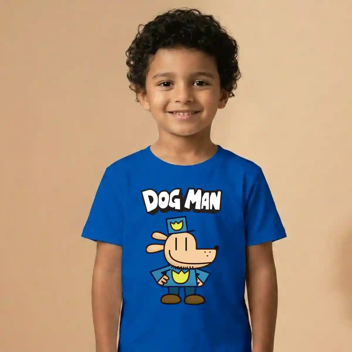 Dogman Cotton T-Shirt UAE – Soft Cotton Graphic T-Shirt for Kids