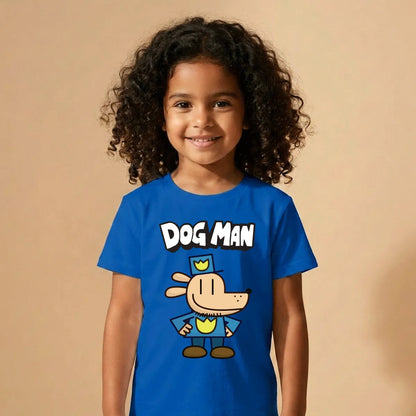 Dogman Cotton T-Shirt UAE – Soft Cotton Graphic T-Shirt for Kids