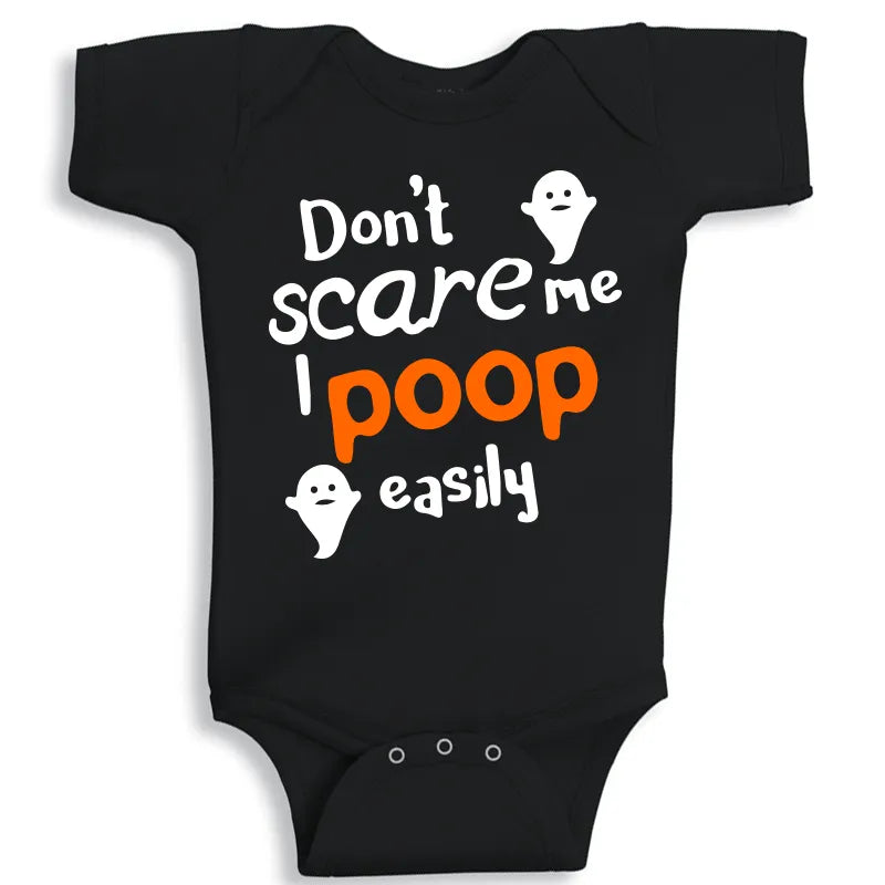 Don't Scare Me baby onesie funny cotton baby bodysuit UAE