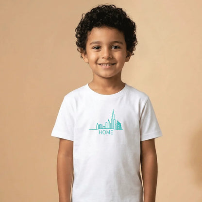 Dubai Home Cotton T-Shirt – Soft Printed Unisex UAE National Day Gift Dubai