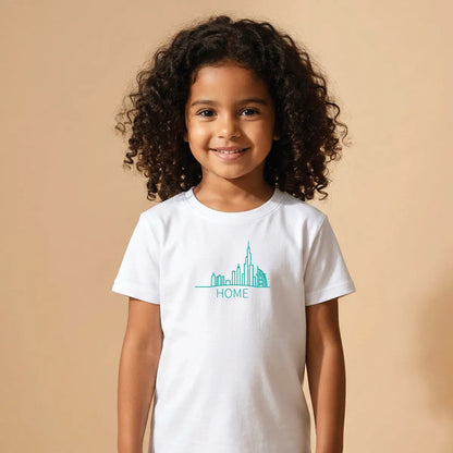 Dubai Home Cotton T-Shirt – Soft Printed Unisex UAE National Day Gift Dubai