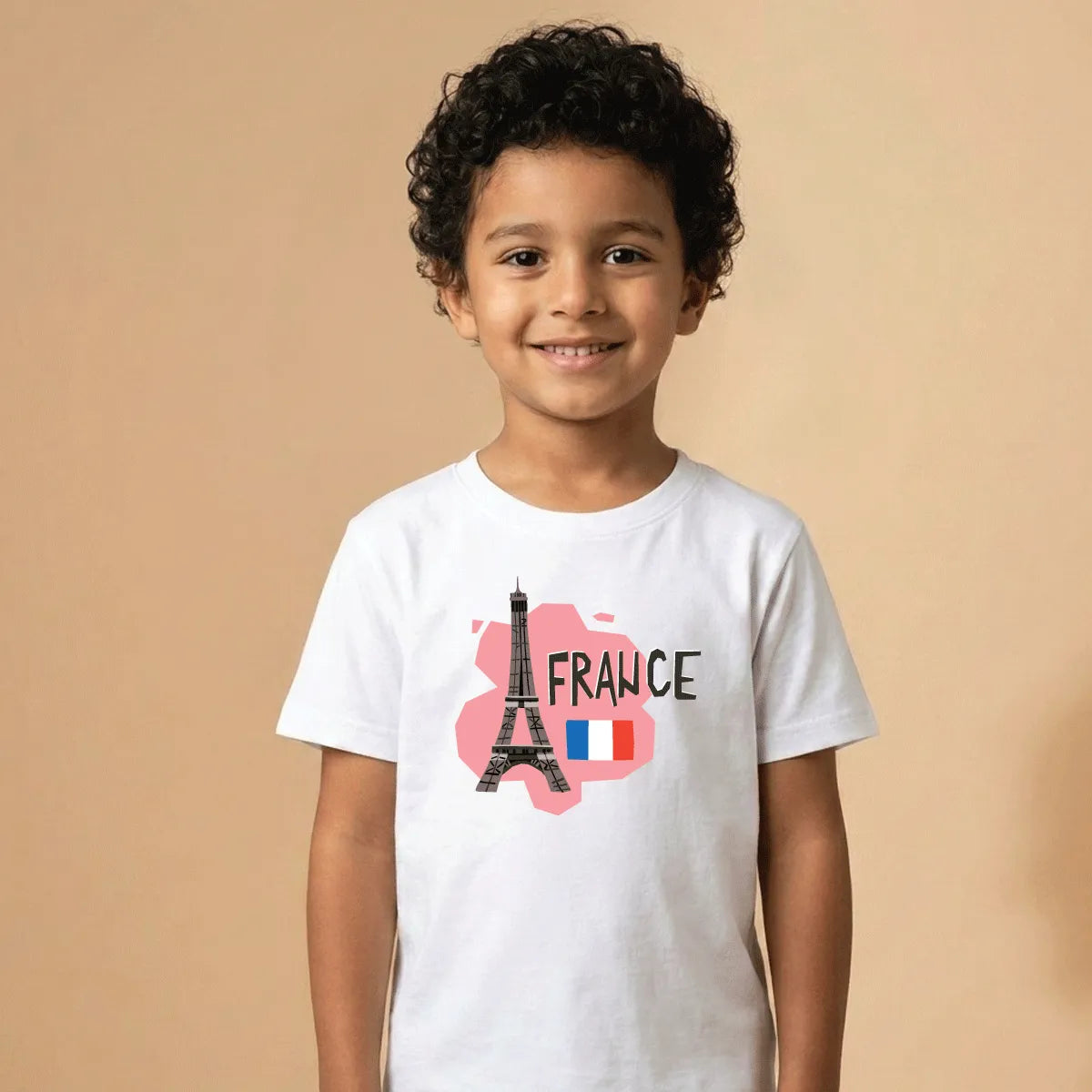 France Cotton T-Shirt Dubai – Soft Printed French Expat Pride Gift for Kids & Adults UAE