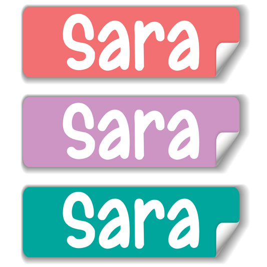 Girls school name labels for kids in UAE