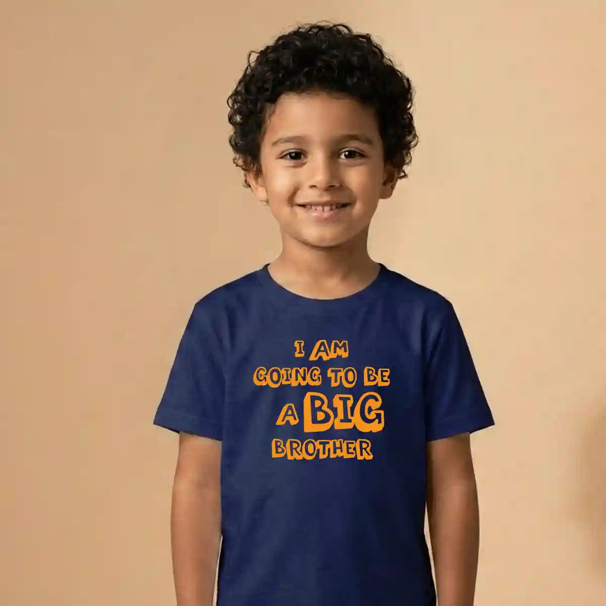 Going To Be A Big Brother Cotton T-Shirt UAE – Soft Cotton Announcement T-Shirt for Kids and Siblings
