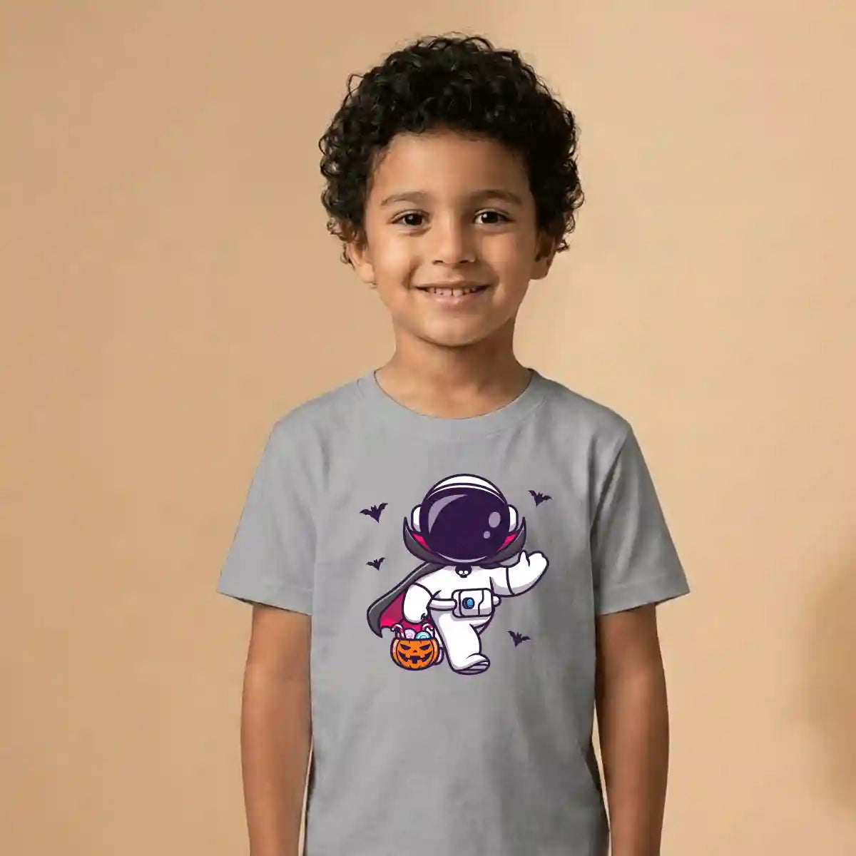 Halloween Astronaut graphic t shirt for festive celebrations UAE