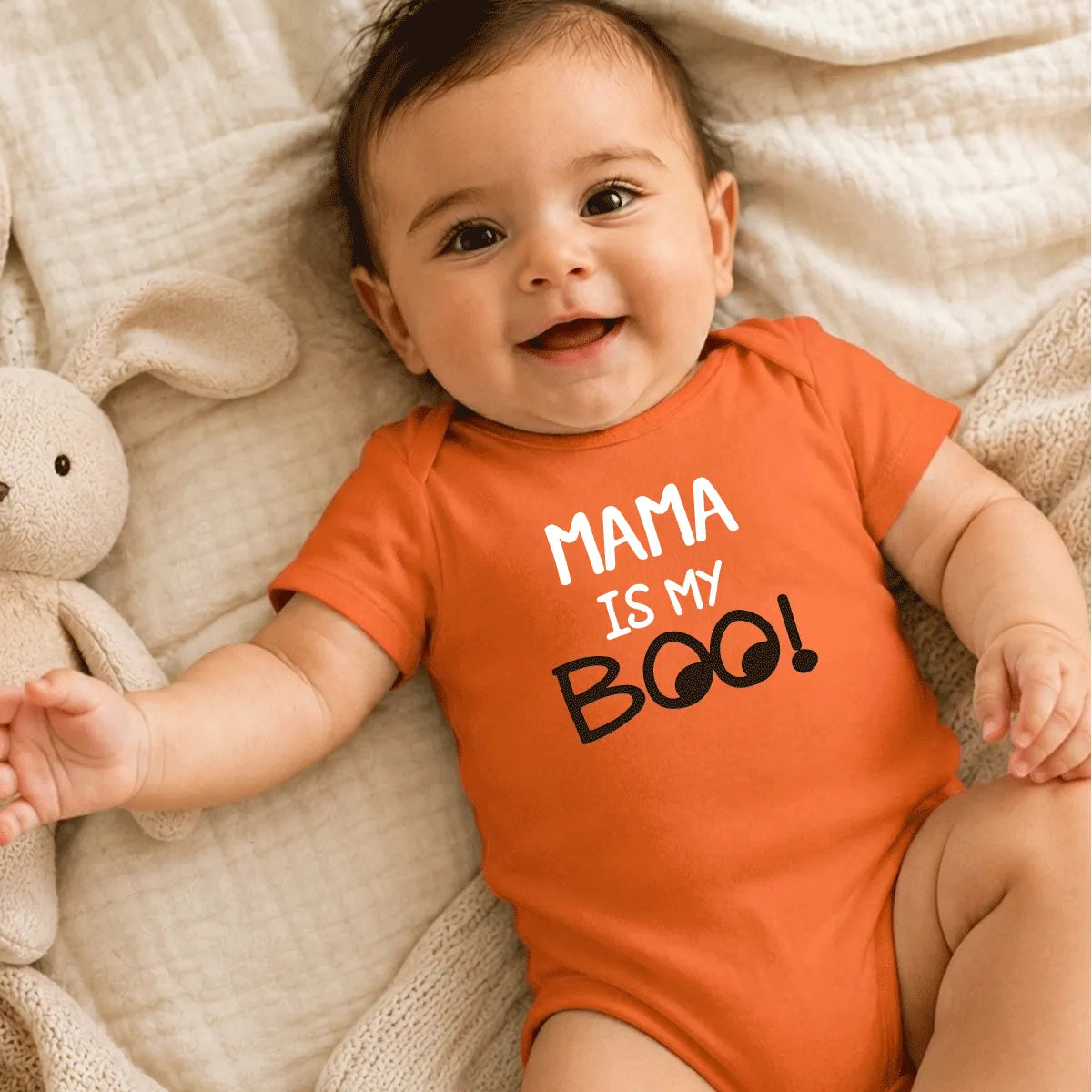Cute Halloween Boo baby bodysuit for parties and photos UAE