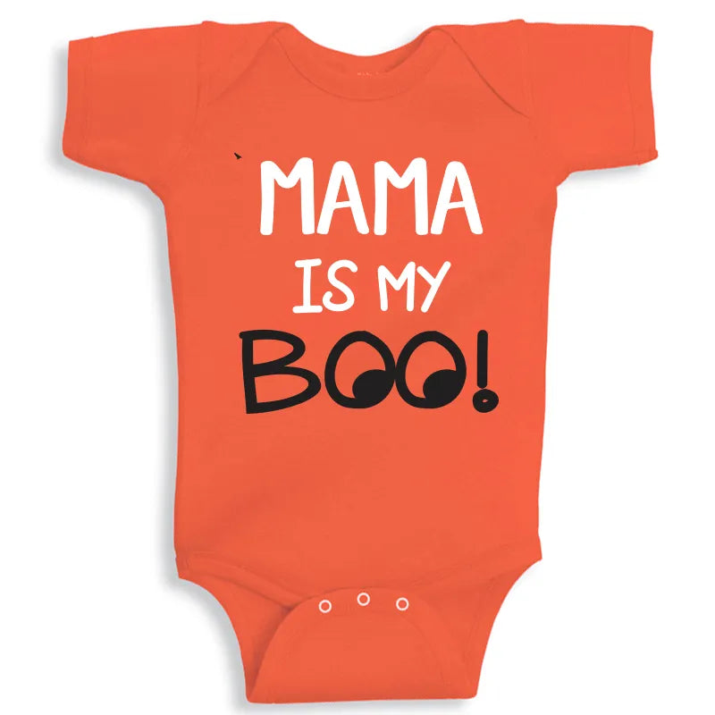 Halloween Boo baby onesie soft cotton festive outfit UAE