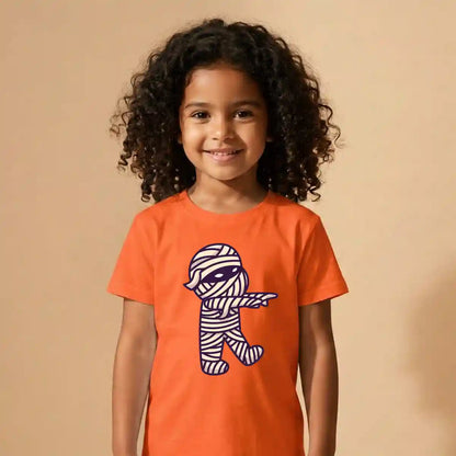 Cute mummy Halloween cotton t shirt for festive celebrations UAE