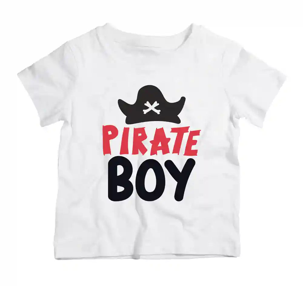 Halloween Pirate Boy cotton t shirt design UAE