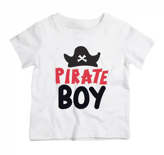 Halloween Pirate Boy cotton t shirt design UAE