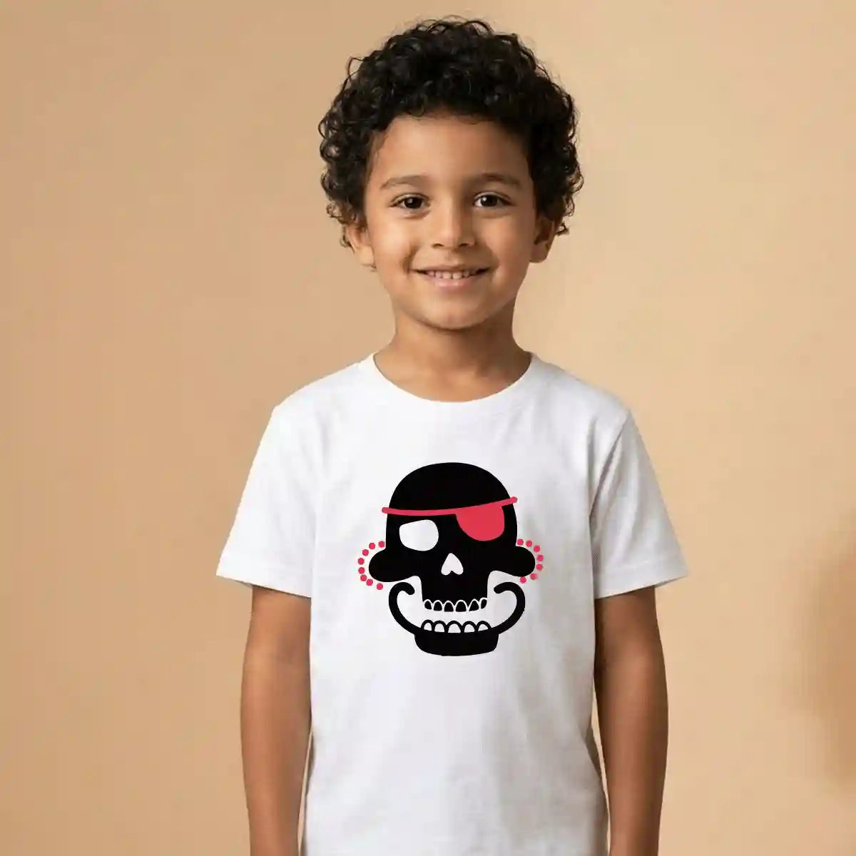 Halloween Skull graphic t shirt for spooky celebrations UAE