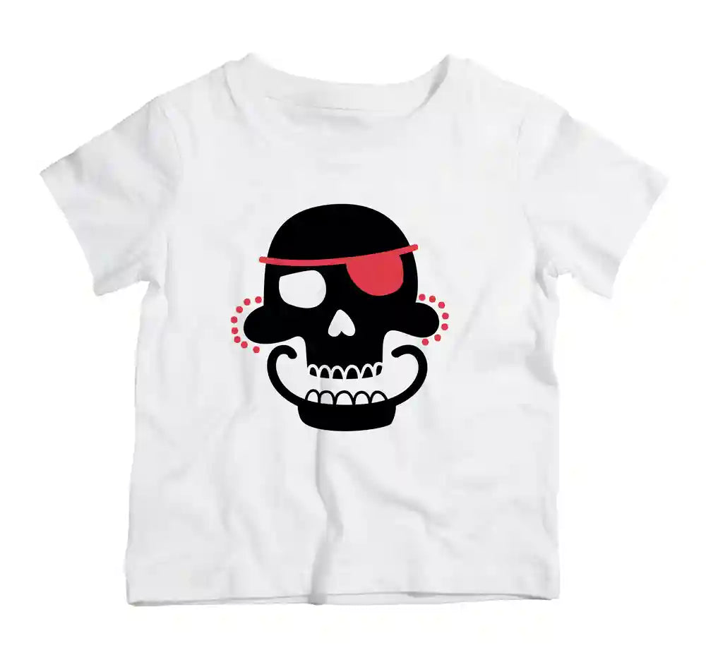 Bold Halloween Skull cotton t shirt for men and women UAE