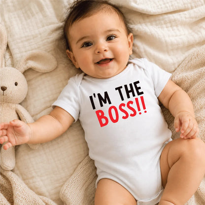 I Am The Boss Baby Onesie | بودي أطفال أنا الرئيس