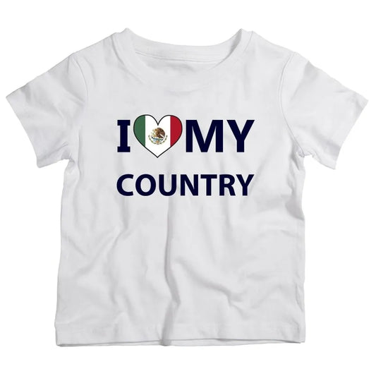 I Love My Country Mexico T-Shirt