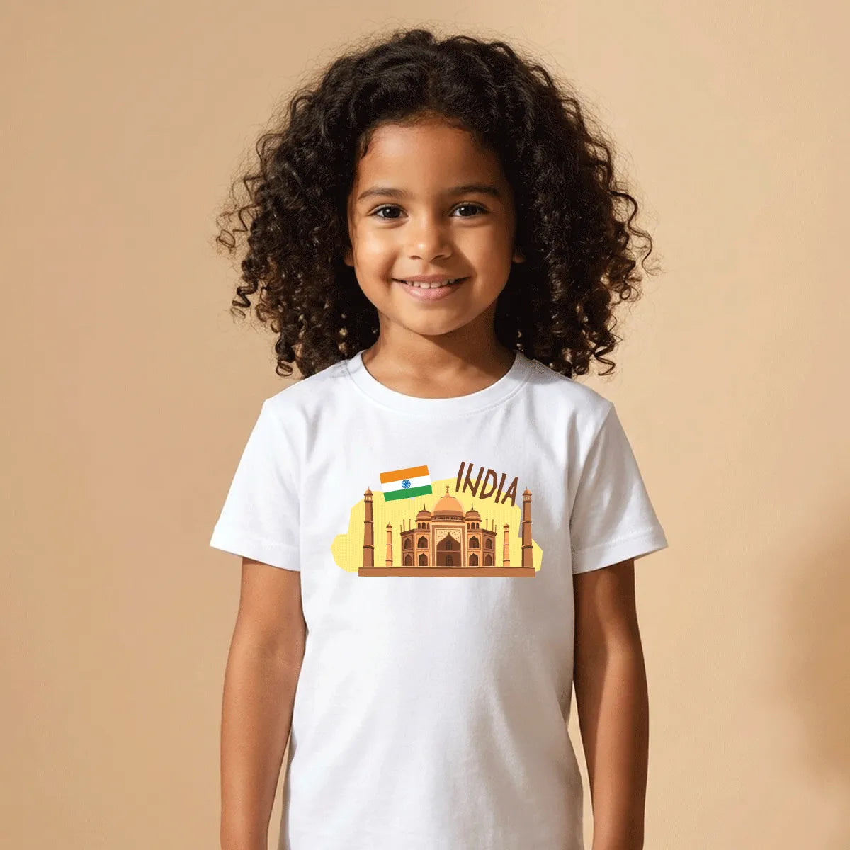 India Cotton T-Shirt Dubai – Soft Printed Indian Expat Pride Gift for Kids & Adults UAE