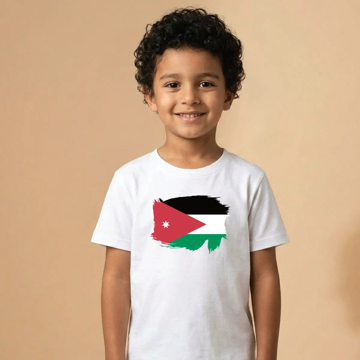 Jordan Cotton T-Shirt Dubai – Soft Printed Jordanian Pride Gift for Kids & Adults UAE