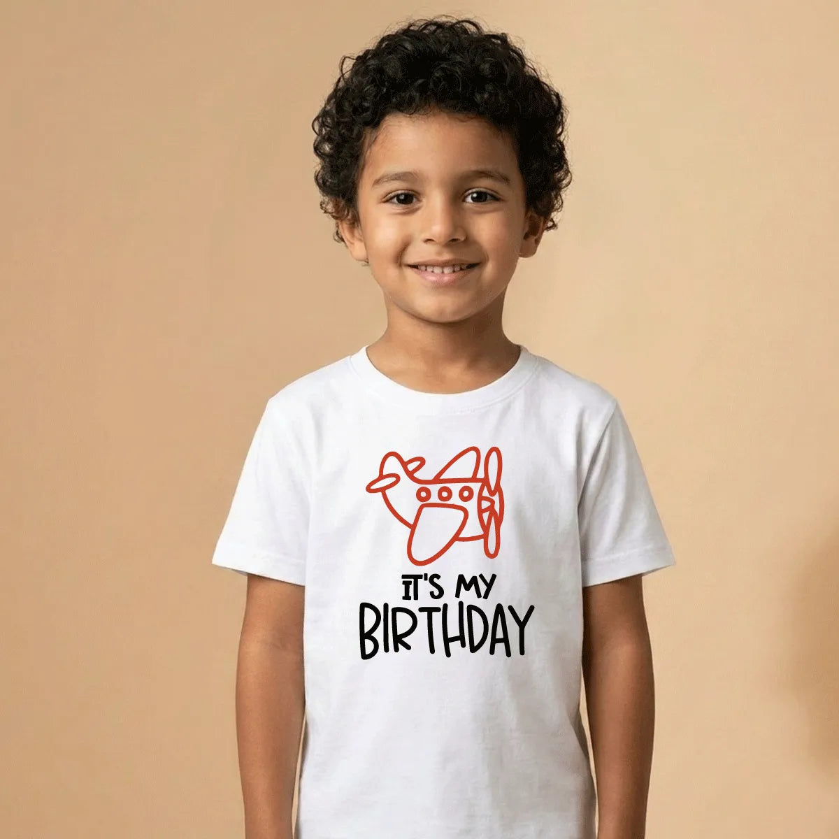 It's My Birthday airplane t shirt for kids UAE