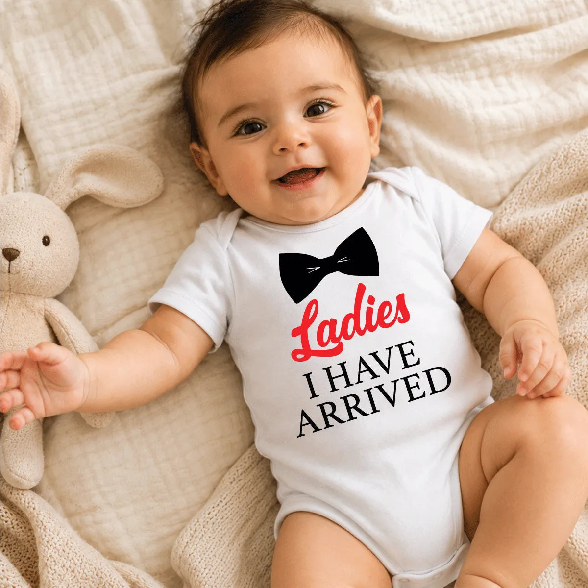 Ladies I Have Arrived Baby Onesie Dubai – Funny Newborn Baby Shower Gift UAE