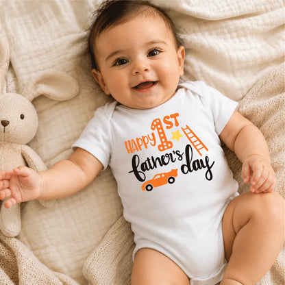 My First Father's Day Baby Onesie Dubai – Cute Newborn Father's Day Gift for New Dad UAE