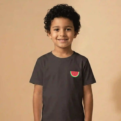 Palestine Watermelon Cotton T-Shirt UAE – Soft Cotton Graphic T-Shirt for Kids and Adults