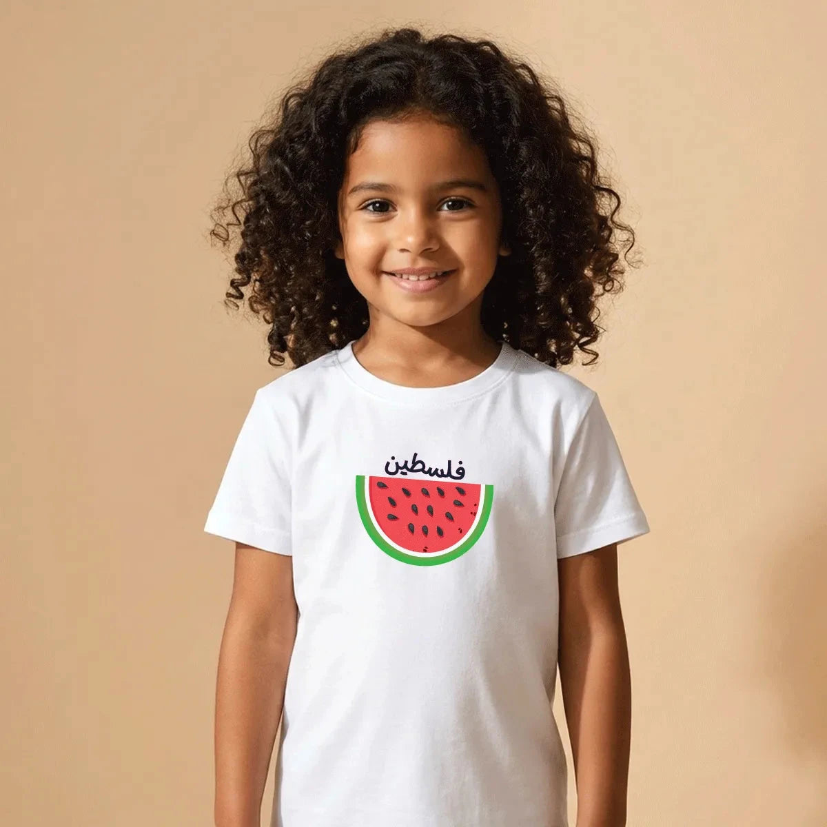 Palestinian Watermelon Cotton T-Shirt | تيشيرت قطني البطيخ الفلسطيني