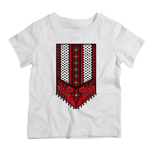 Palestine Tatreez Cotton T-Shirt