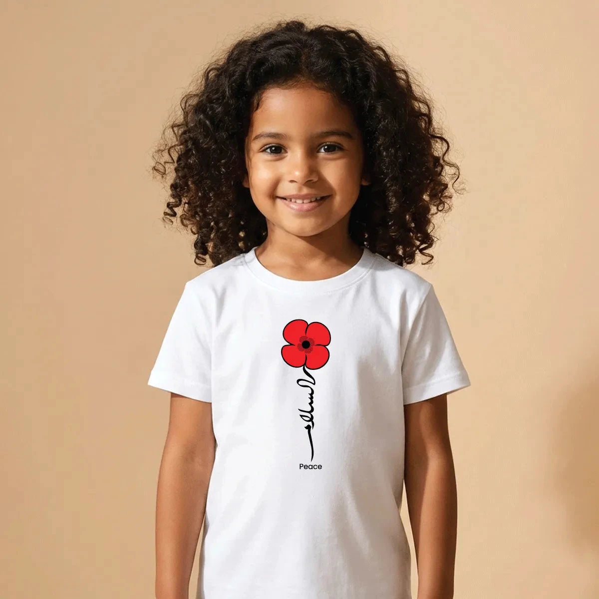 Peace Cotton T-Shirt | تيشيرت قطني السلام