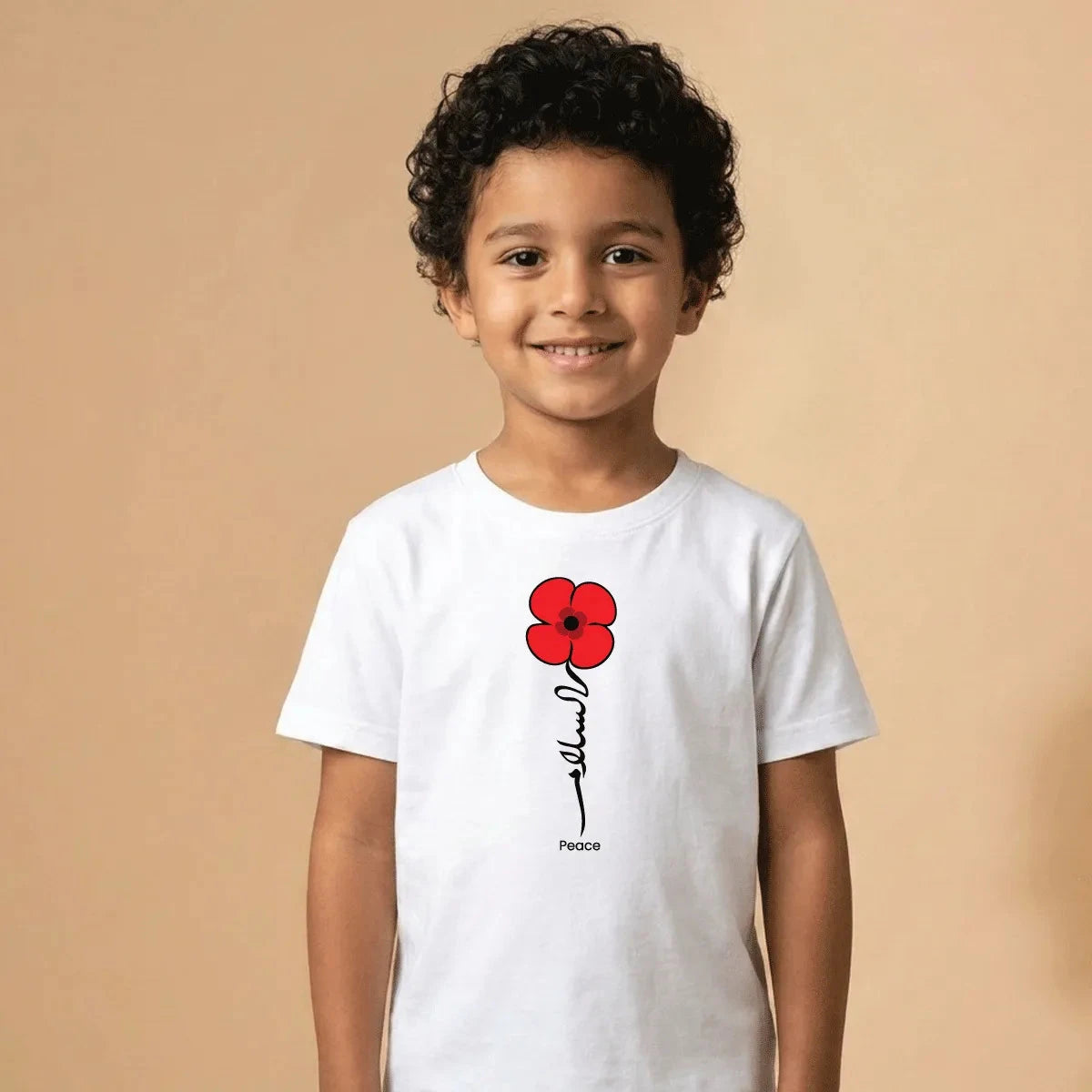 Peace Cotton T-Shirt | تيشيرت قطني السلام