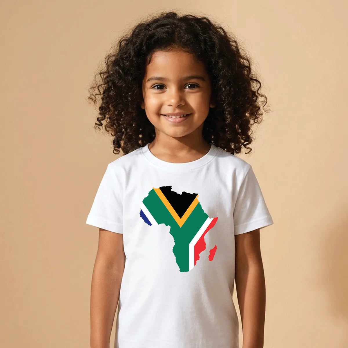 South Africa Cotton T-Shirt Dubai – Soft Printed South African Expat Pride Gift for Kids & Adults UAE