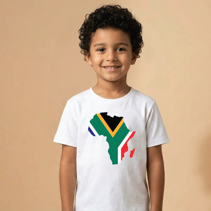 South Africa Cotton T-Shirt Dubai – Soft Printed South African Expat Pride Gift for Kids & Adults UAE