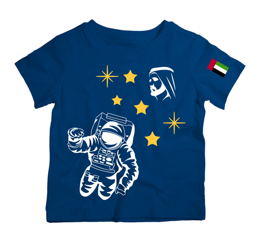 UAE Astronaut- Cotton Space T-Shirt