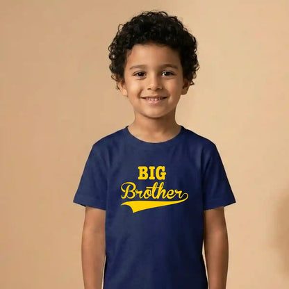 Big Brother T-Shirt Blue UAE – Soft Cotton T-Shirt for Kids and Siblings