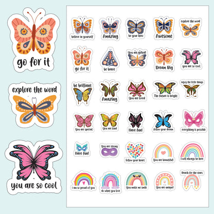 Reward & Motivational Stickers - Butterflies