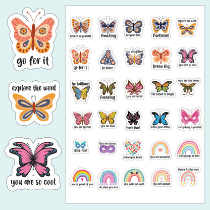 Butterfly Reward Motivational Stickers UAE