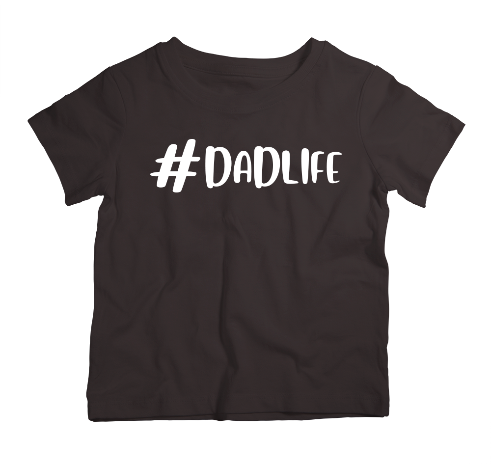 Dad Life Father cotton t-shirt UAE stylish dad shirt by Twinkle Hands, soft cotton casual outfit