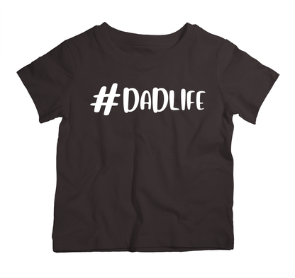 Dad Life Father cotton t-shirt UAE stylish dad shirt by Twinkle Hands, soft cotton casual outfit