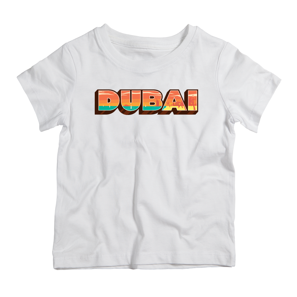 Dubai cotton t-shirt UAE soft cotton Dubai inspired shirt by Twinkle Hands for casual everyday wear