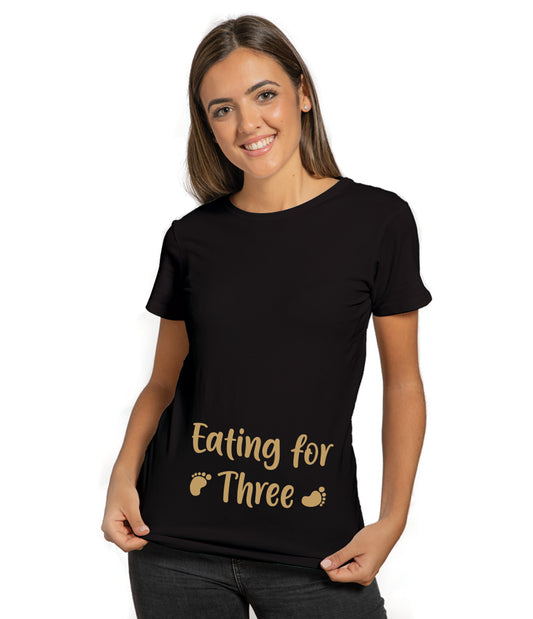 Eating for Three - Pregnancy T-Shirt