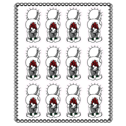 Hanzalah Palestine Waterproof Stickers UAE